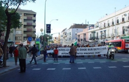 Manifestación para reivindicar la ELA de Ochavillo del Río_4